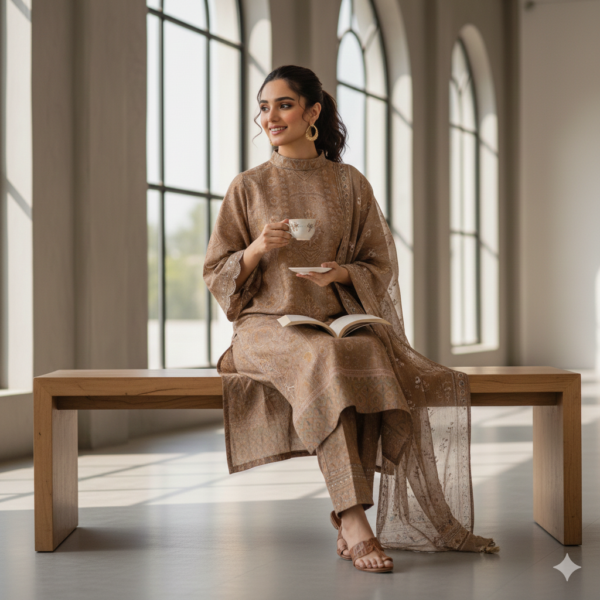 Baysakh Modern • “Reimagine” Heritage Kurta Set - Image 3